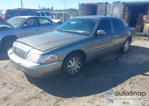 2003 Mercury Grand Marquis Ls from USA, damaged, VIN 2MEHM75W63X699409